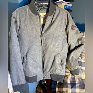 EUC Hollister Zip Jacket, Gray
